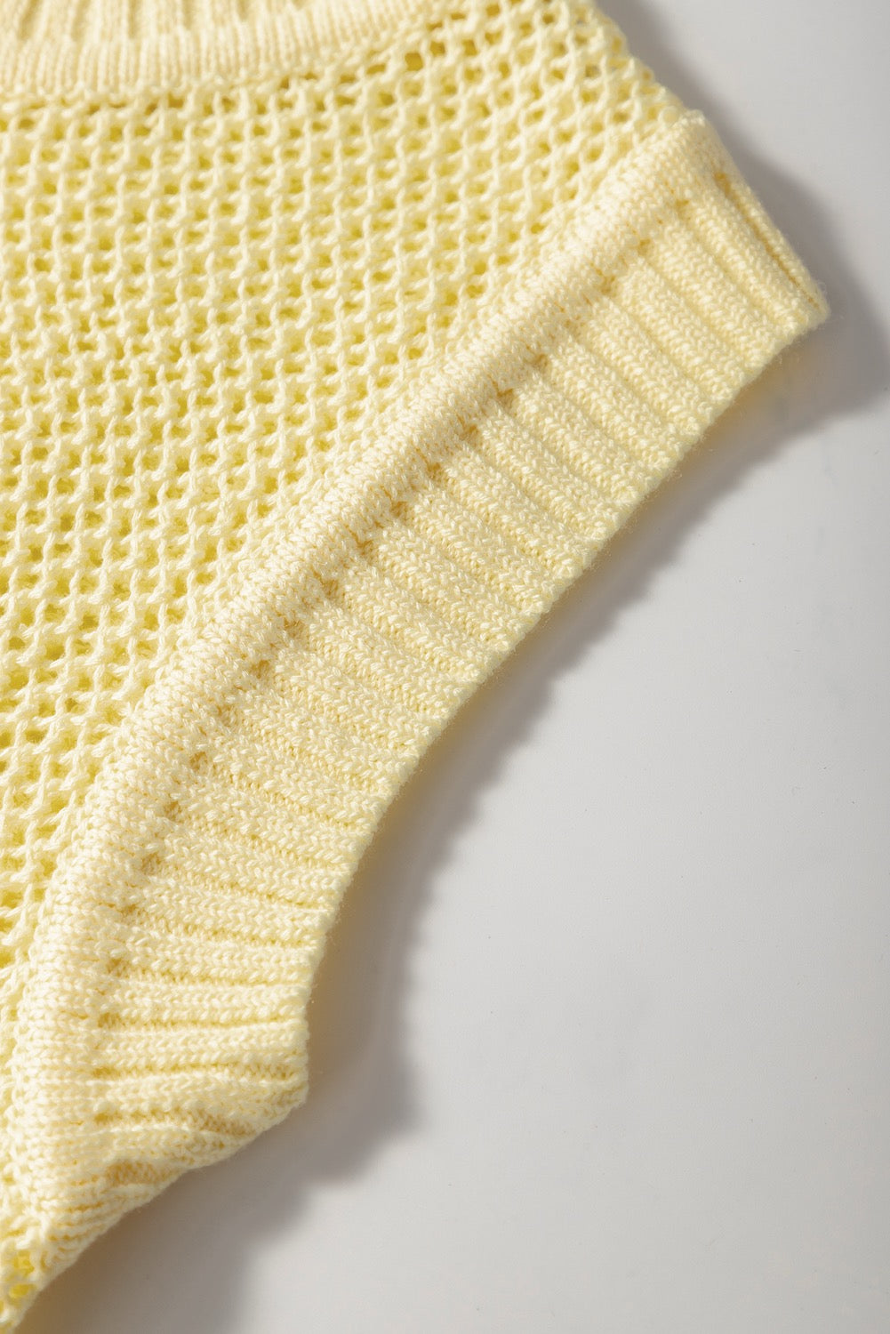 The Lemon Loop Knit Vest