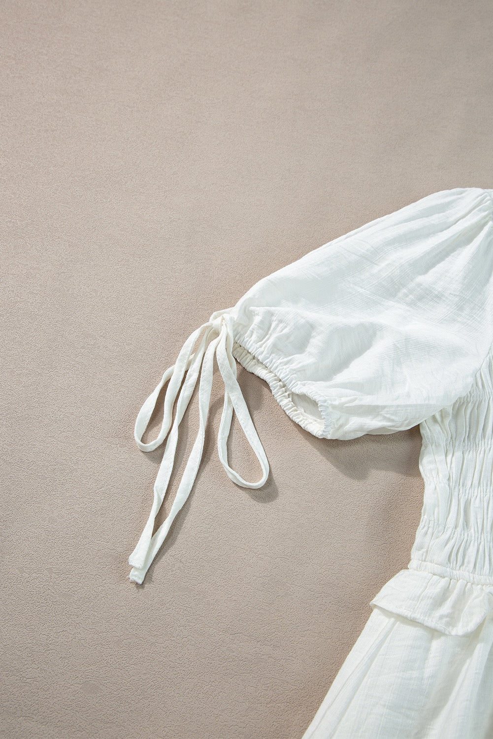 "Luna" White Mini Dress