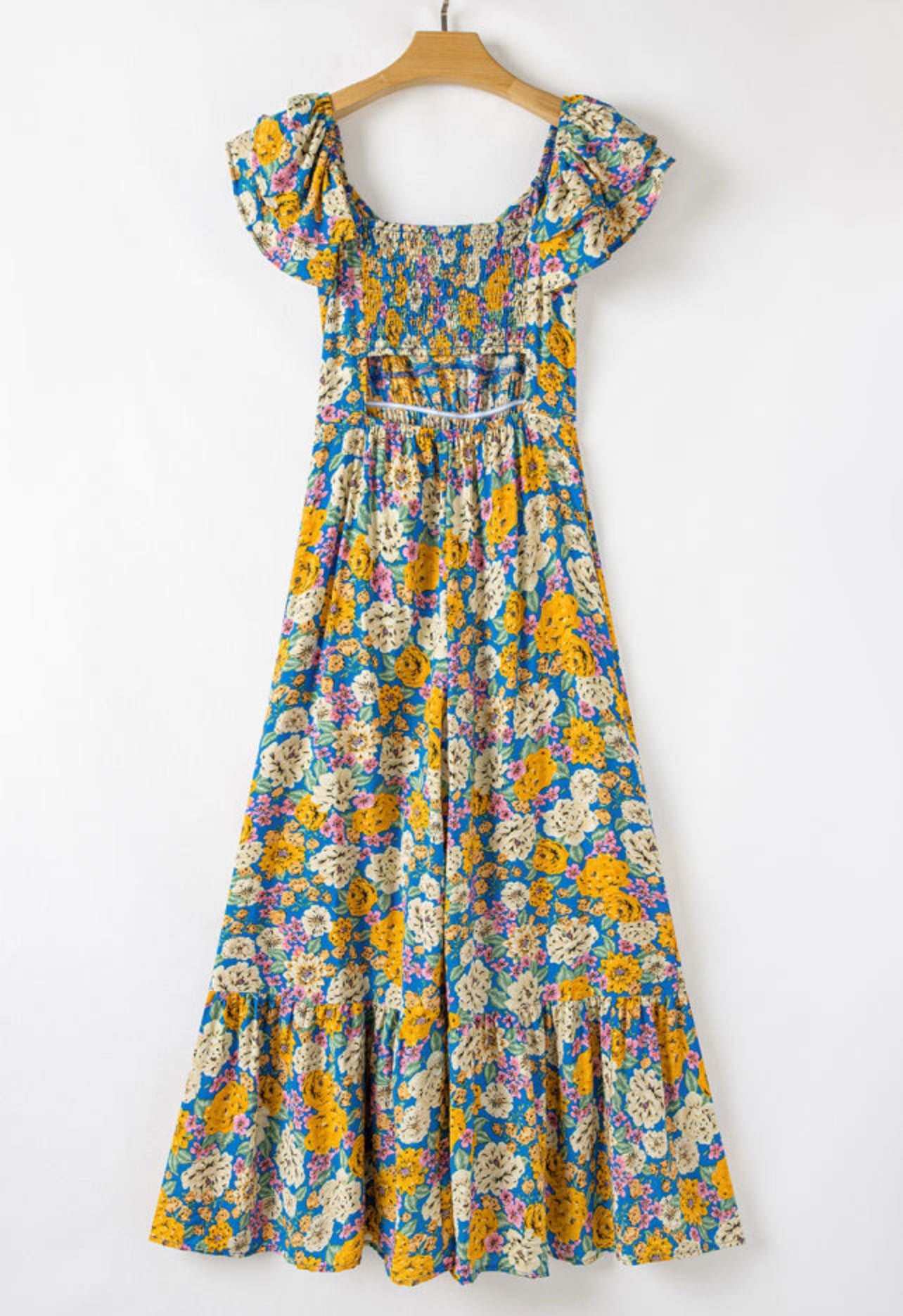 Floral Print High Waist Jumpsuit