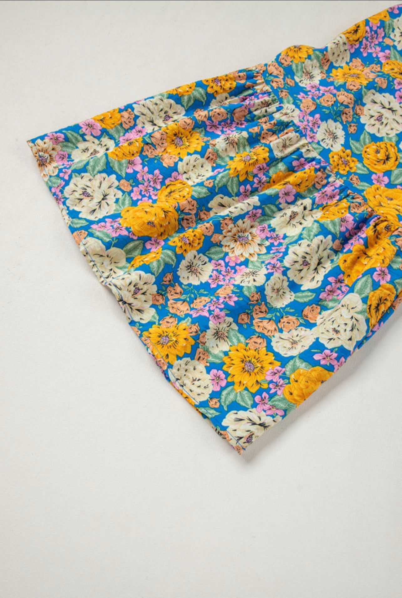 Floral Print High Waist Jumpsuit