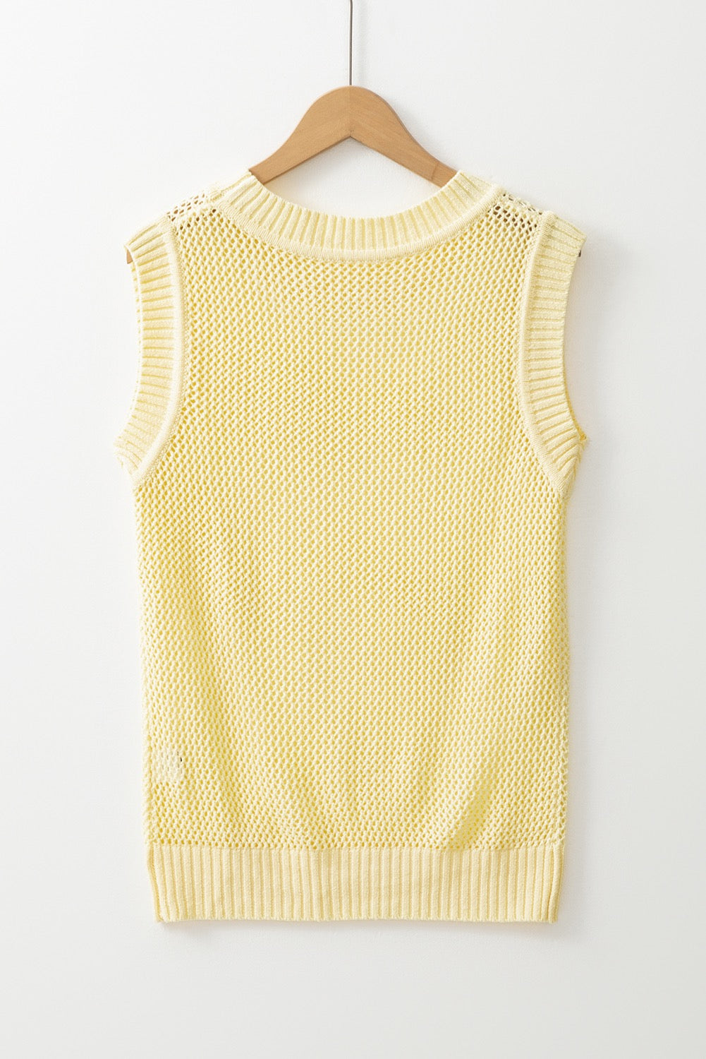 The Lemon Loop Knit Vest