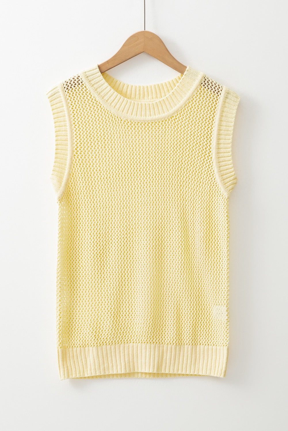 The Lemon Loop Knit Vest