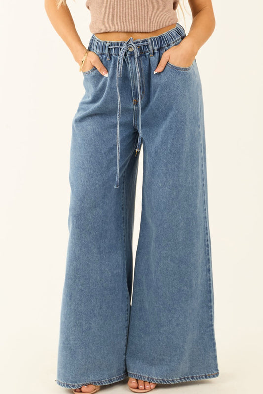 Superflare Dusk Wide Leg Denim