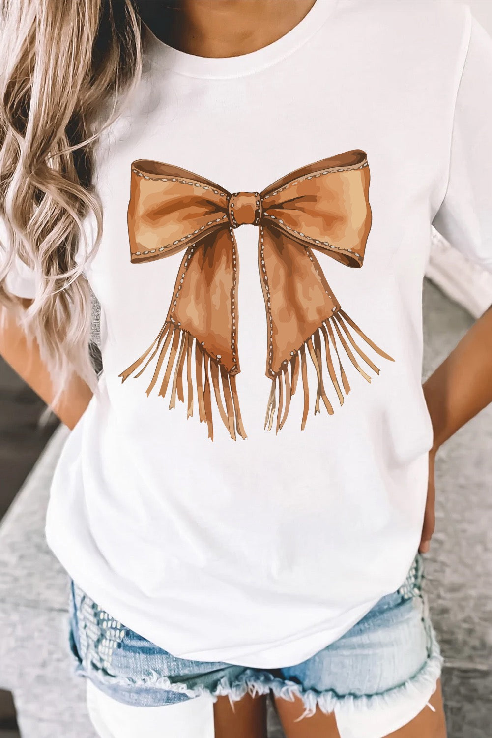 Belle Bowknot T-shirt