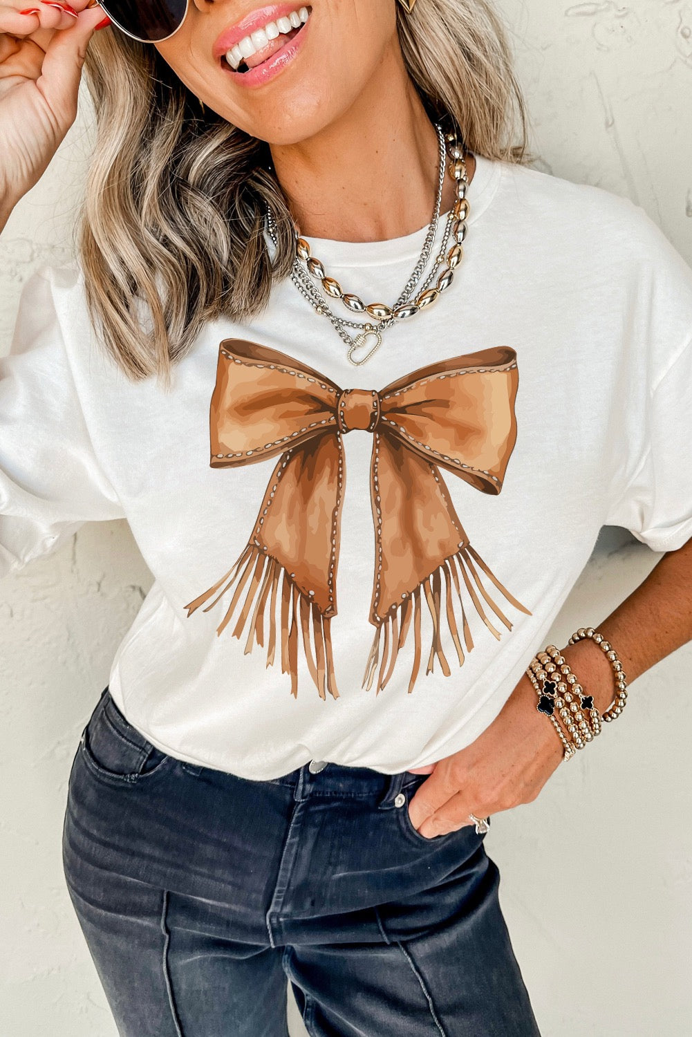 Belle Bowknot T-shirt