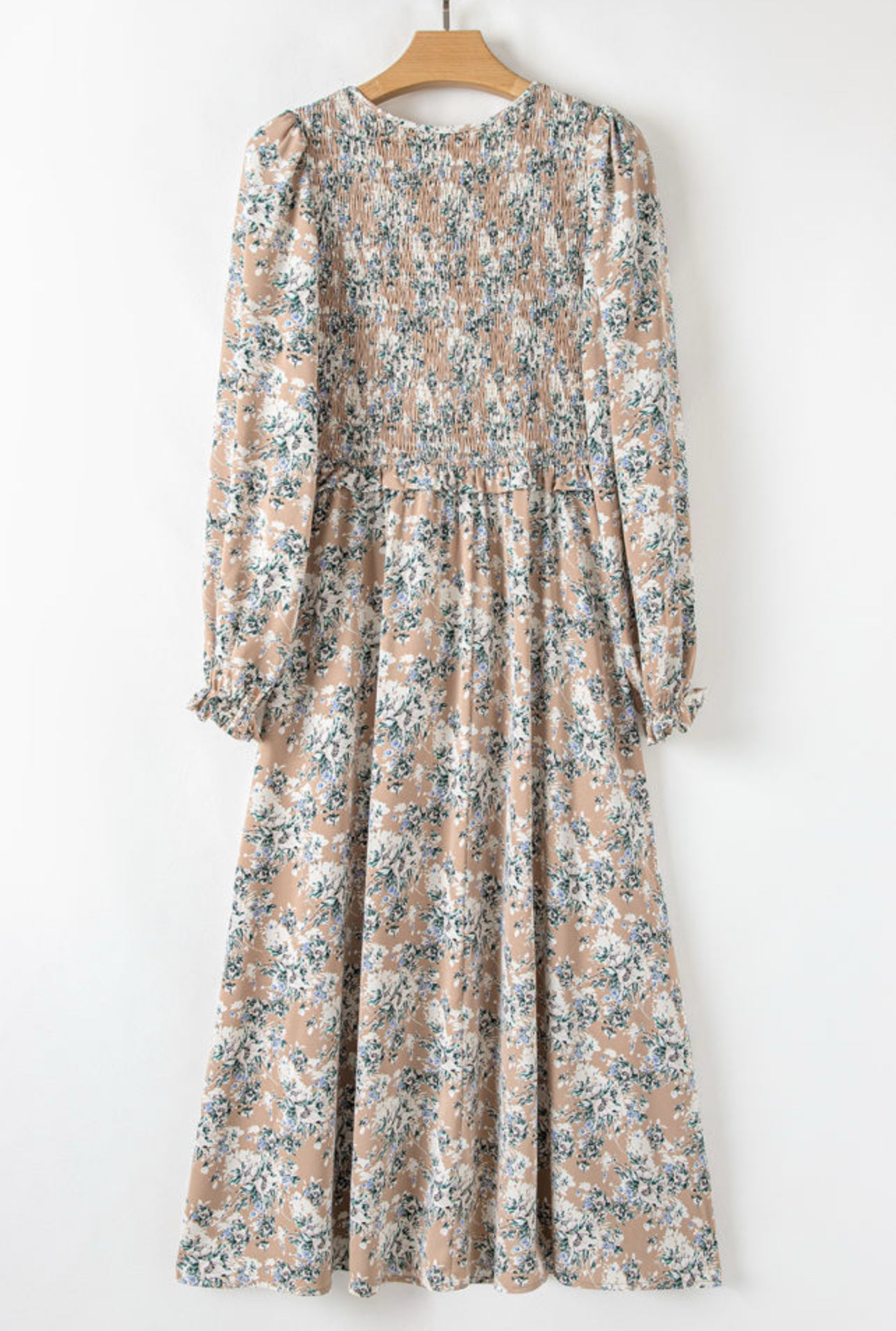 Delicate Floral pattern Maxi Dress